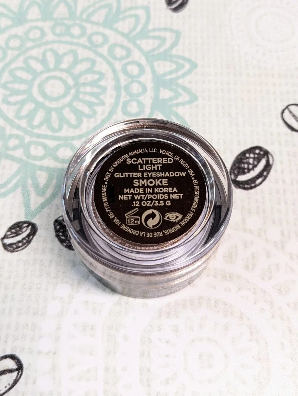 Hourglass Scattered Light Glitter Eyeshadow - Smoke